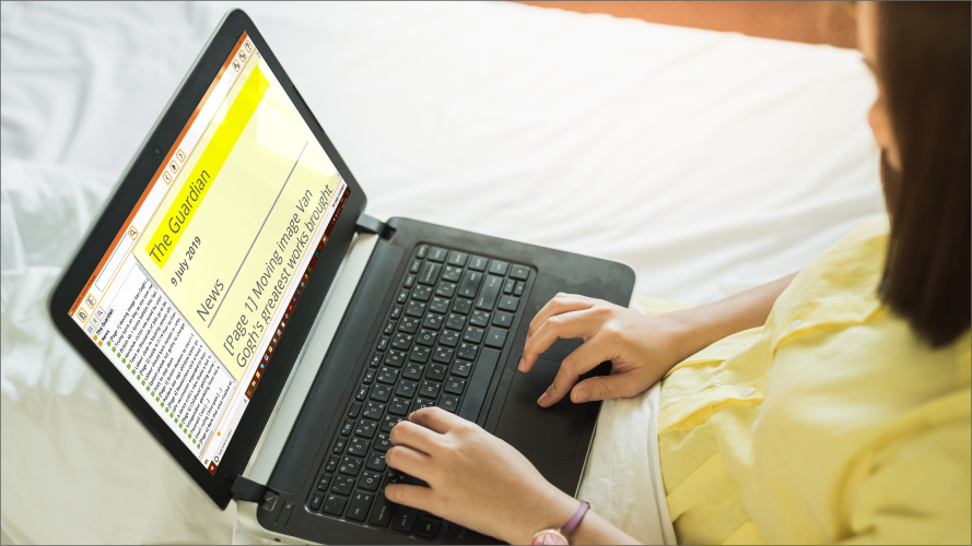 The largest collection of accessible textbooks and newspaper services Picture